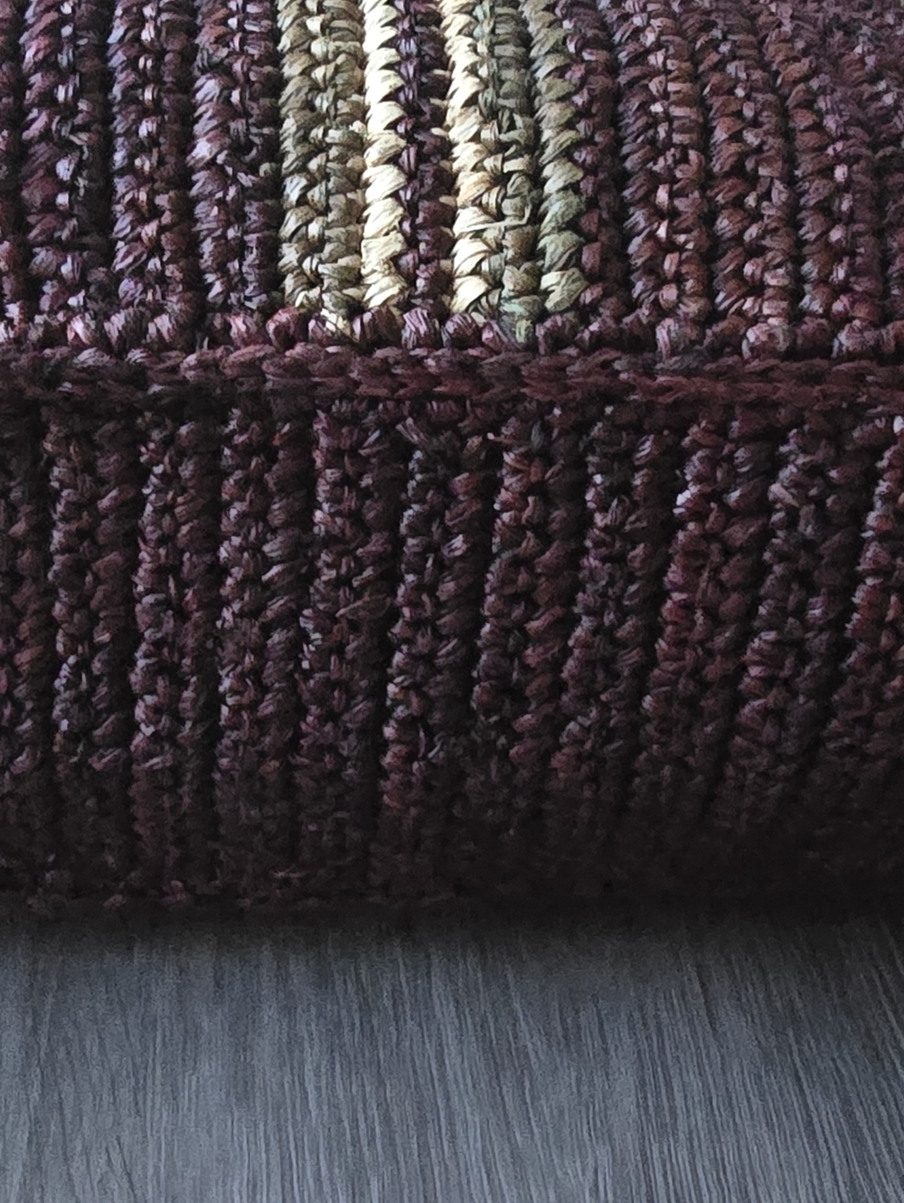 Soeur Paris Woven Straw Tote Bag Large Structured Raffia Market Bag Boho Neutral - Picture 8 of 14